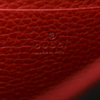 Calfskin Mini Dionysus Chain Wallet Hibiscus Red
