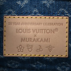 LV X TM Monogram Denim Cerises Pochette Accessories Blue