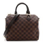 Damier Ebene Speedy Bandouliere 25