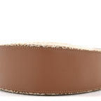 Jacquard Anagram Calfskin Luna Bag Tan Pecan