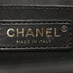 Caviar Quilted Medium Boy Flap Black