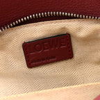 Calfskin Small Puzzle Bag Wine Garnet