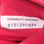 Nappa Intrecciato Teen Jodie Hobo Cranberry