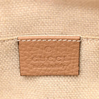 Pebbled Calfskin Small Soho Disco Bag Camelia