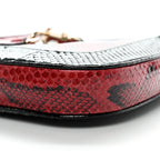 Snakeskin Web Small Jackie 1961 Hobo Green