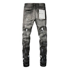 PURPLE  Fashion Jeans 9032