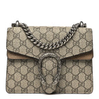 GG Supreme Monogram Mini Dionysus Shoulder Bag Taupe