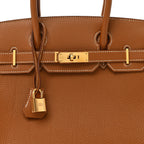 Togo Birkin 30 Gold