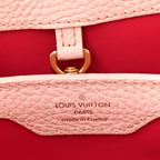 Taurillon Resin Murano Capucines BB Rose Jasmin
