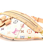 LV X TM Monogram Multicolor High Rise Bumbag White