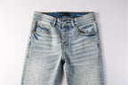 PURPLE  Fashion Jeans 9119