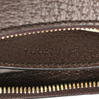 GG Supreme Monogram Textured Dollar Calfskin Web Small Ophidia GG Handbag Beige Ebony New Acero
