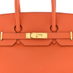 Togo Birkin 35 Orange
