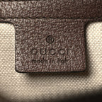 GG Supreme Monogram Web Small Ophidia Messenger Bag Brown