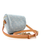 Monogram Denim Mini Bumbag Sky Blue