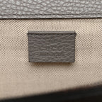 Pebbled Calfskin Small Dionysus Shoulder Bag Dusty Grey