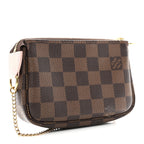 Damier Ebene 2020 Christmas Animation Big Wheel Mini Pochette Accessories Rose Ballerine
