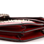 Tweed GG Monogram Small Dionysus Shoulder Bag White Black Romantic Cherry
