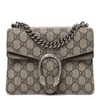 GG Supreme Monogram Mini Dionysus Shoulder Bag Taupe