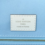 Monogram Giant Saint Barth Onthego Blue