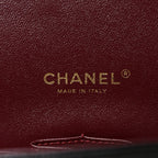 Caviar Quilted Maxi Double Flap Black