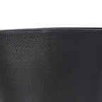 Grained Calfskin Medium N/S Park Tote Black