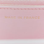 Caviar Quilted Wallet on Chain WOC Light Pink