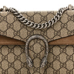 GG Supreme Monogram Mini Dionysus Shoulder Bag Taupe