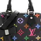 LV X TM Monogram Multicolor Nano Speedy Black