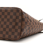 Damier Ebene Neo Neverfull MM Rose Ballerine