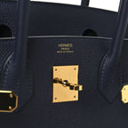 Togo Birkin 30 Bleu Nuit
