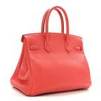 Taurillon Clemence Birkin 30 Geranium