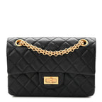 Calfskin Quilted 2.55 Reissue Mini Flap Black