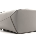 Soft Grained Calfskin Small Puzzle Edge Bag Pearl Grey