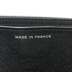 Lambskin Quilted Trendy CC Wallet On Chain WOC So Black