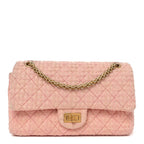 Wool Tweed Quilted 2.55 Reissue 225 Flap Light Pink