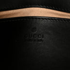 Calfskin Matelasse Mini GG Marmont Shoulder Bag Black
