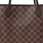 Damier Ebene Neo Neverfull MM Rose Ballerine