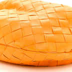 Nappa Intrecciato Mini Jodie Tangerine