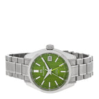 Stainless Steel 40mm Heritage Collection GMT Automatic Watch Green SBGJ259