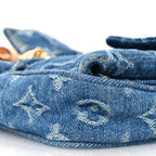 Monogram Pochette Accessories Cargo  Blue Denim