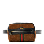 Suede Small Ophidia Belt Bag 85 34 Brown
