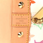 Monogram Multicolor Alma PM White