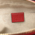 Pebbled Calfskin Small Soho Disco Bag Tabasco Red