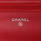Caviar Timeless CC Wallet on Chain WOC Red