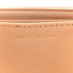 Caviar Quilted Wallet on Chain WOC Beige
