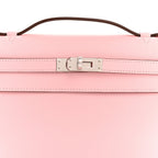 Swift Kelly Pochette Clutch Rose Sakura