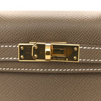 Epsom Mini Kelly Sellier 20 Etoupe