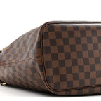 Damier Ebene Neo Neverfull MM Rose Ballerine