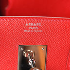 Epsom Birkin 30 Rouge Vif